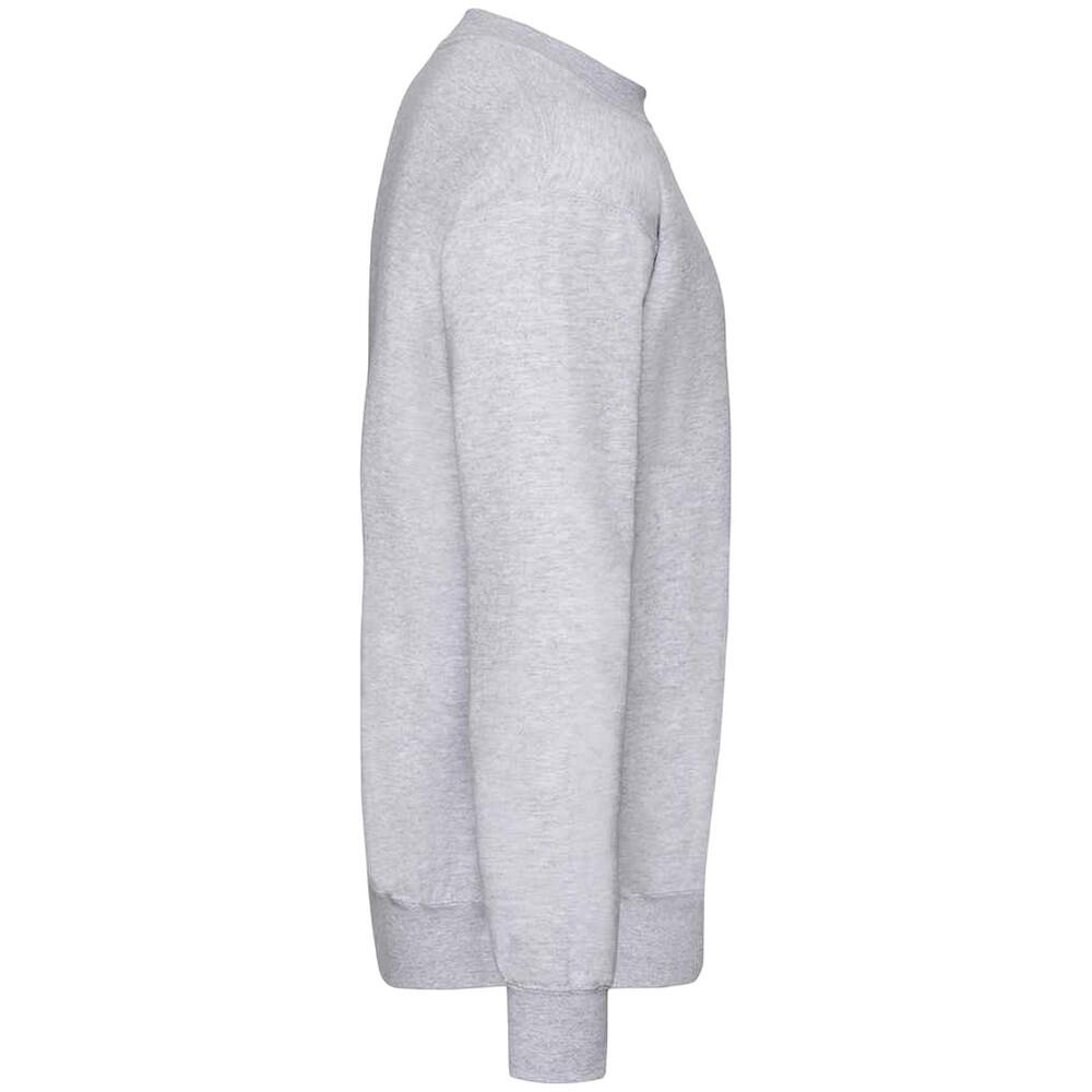 Mens Classic 80/20 Setin Sweatshirt (Heather Grey) 3/3