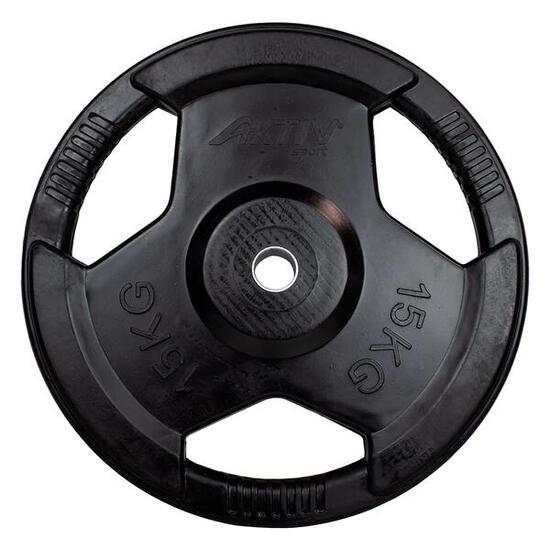 Aktivsport Gummierte Hantelscheibe 1,25 kg 31 mm