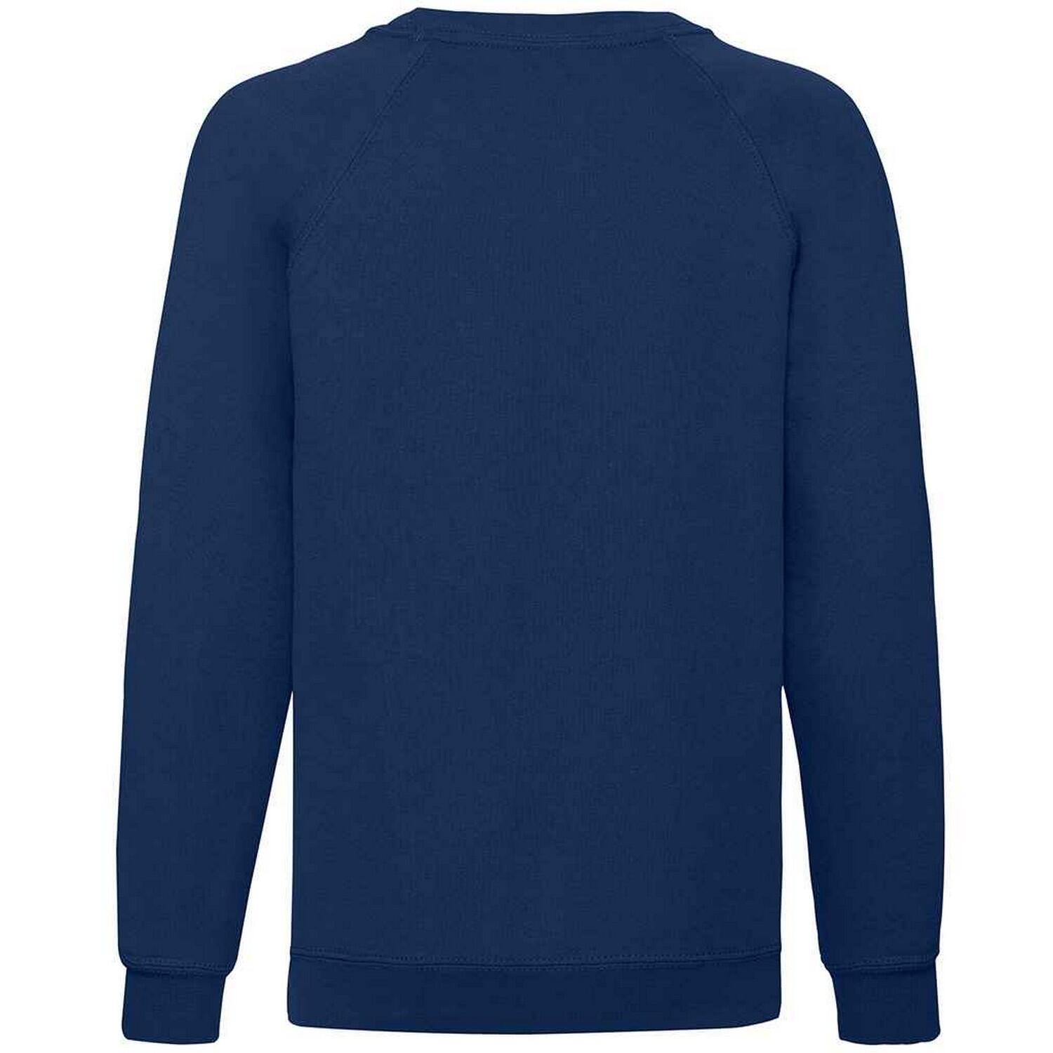 Sweatshirt für Raglanärmel Kinder Dunkles Marineblau 2/3