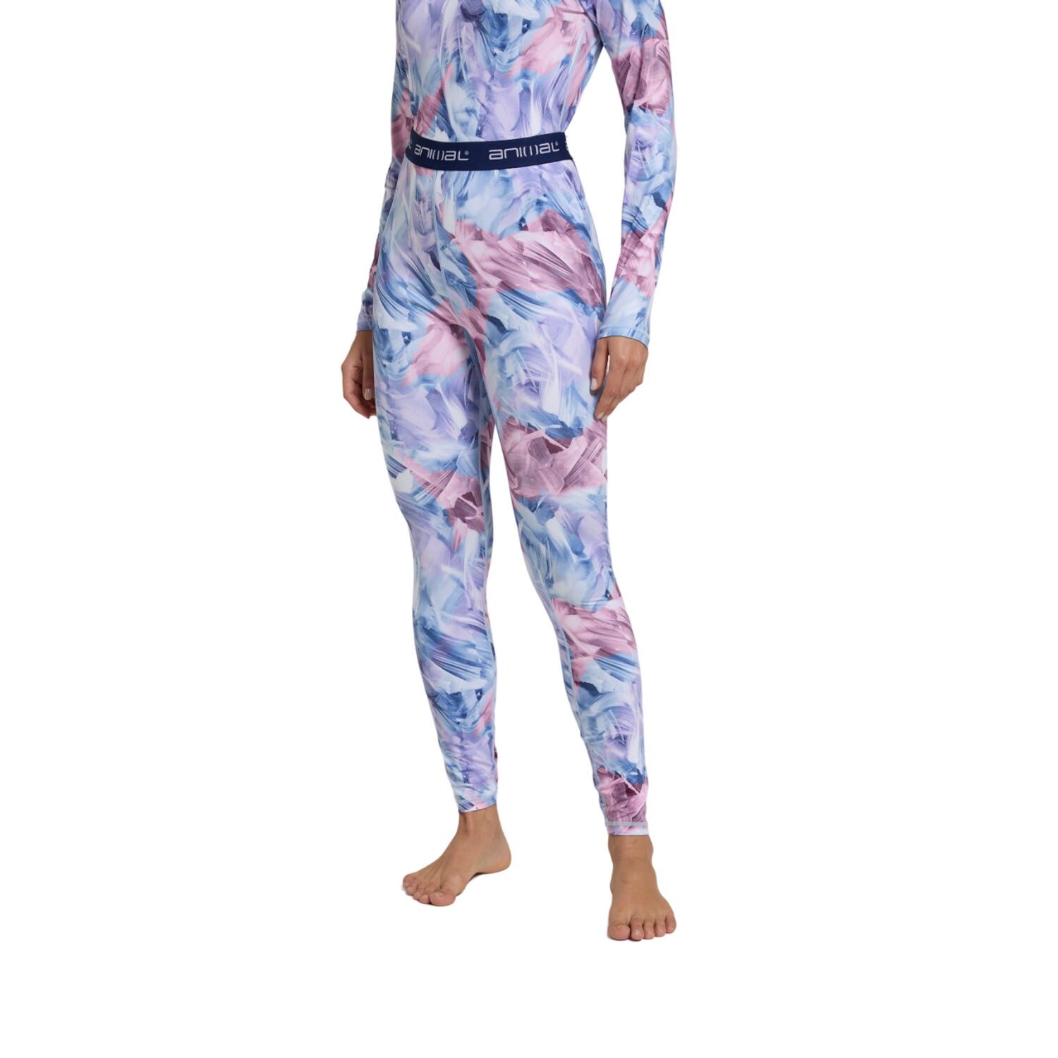 ANIMAL Womens/Ladies Piste Base Layer Leggings (Light Pink)