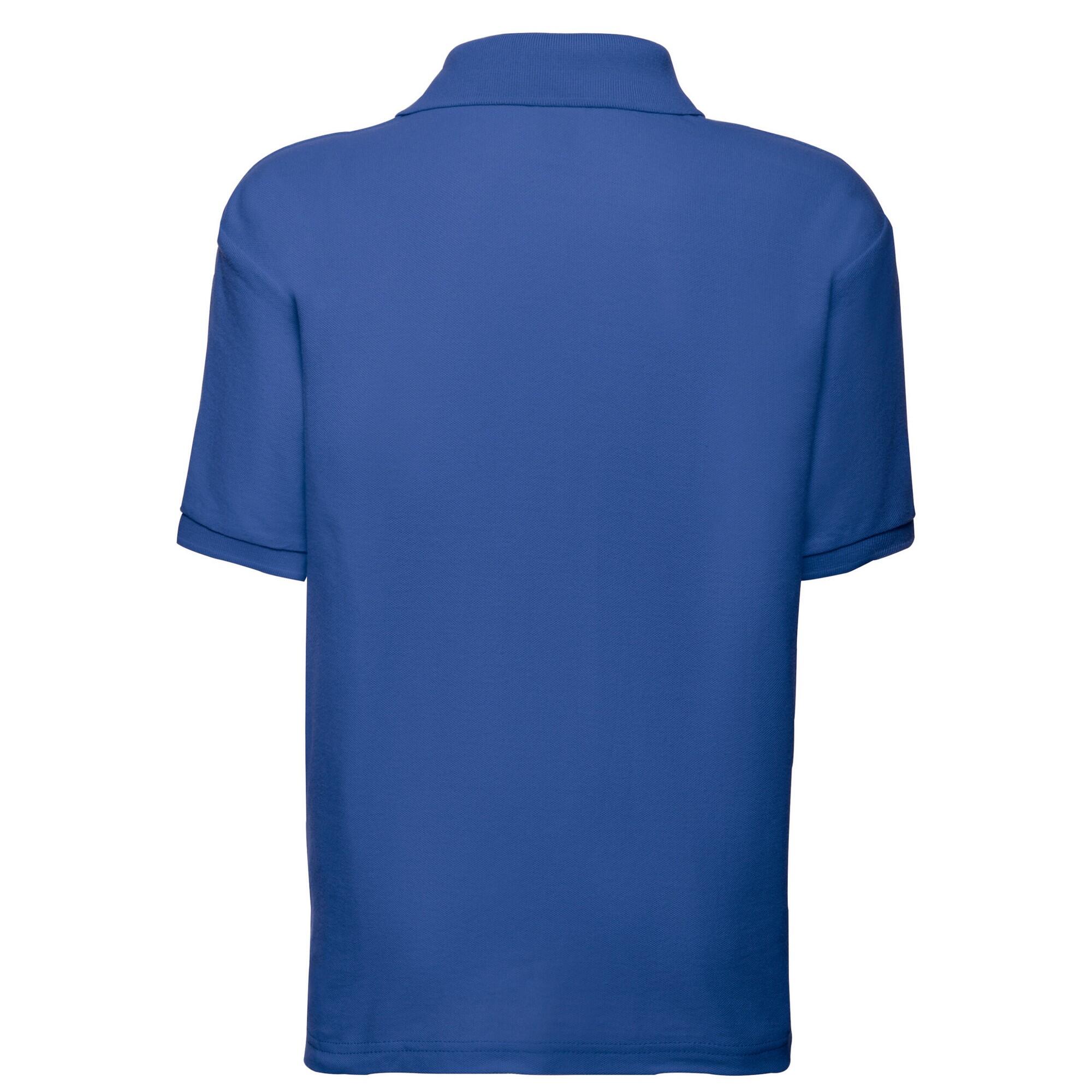 Polo 65/35 Enfant (Bleu Roi) 2/3