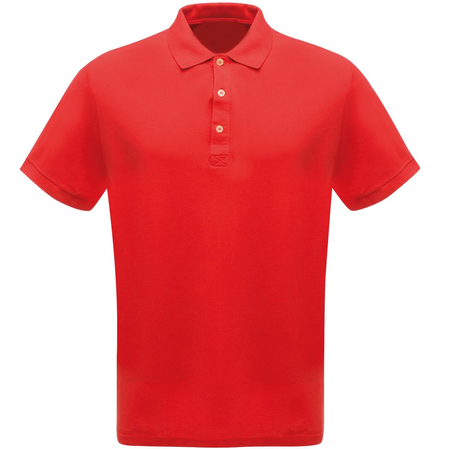 REGATTA Classic Mens 65/35 Short Sleeve Polo Shirt (Classic Red)