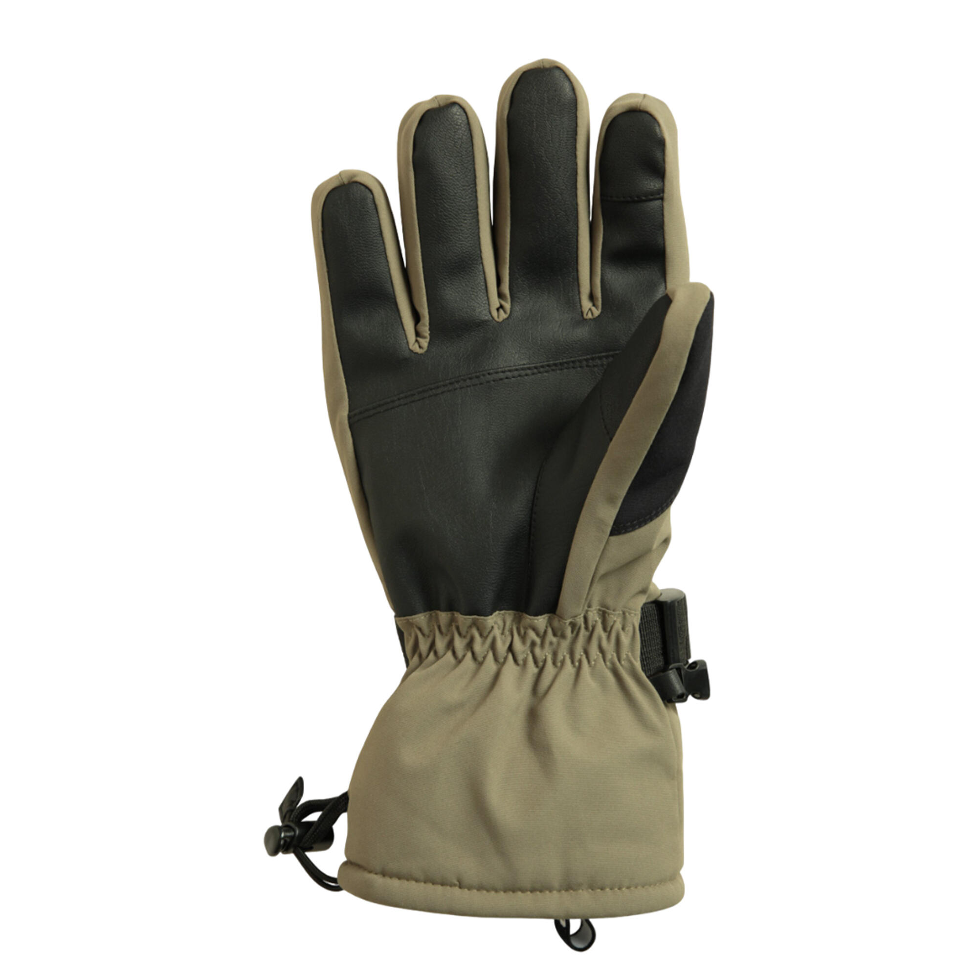 Mens Edge Ski Gloves (Khaki Green) 2/3