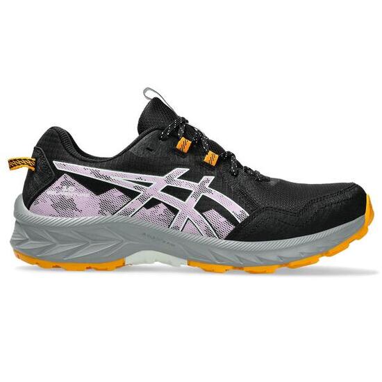 Chaussure Trail Femme - ASICS Gel Venture 10 W - Black/Light Ube