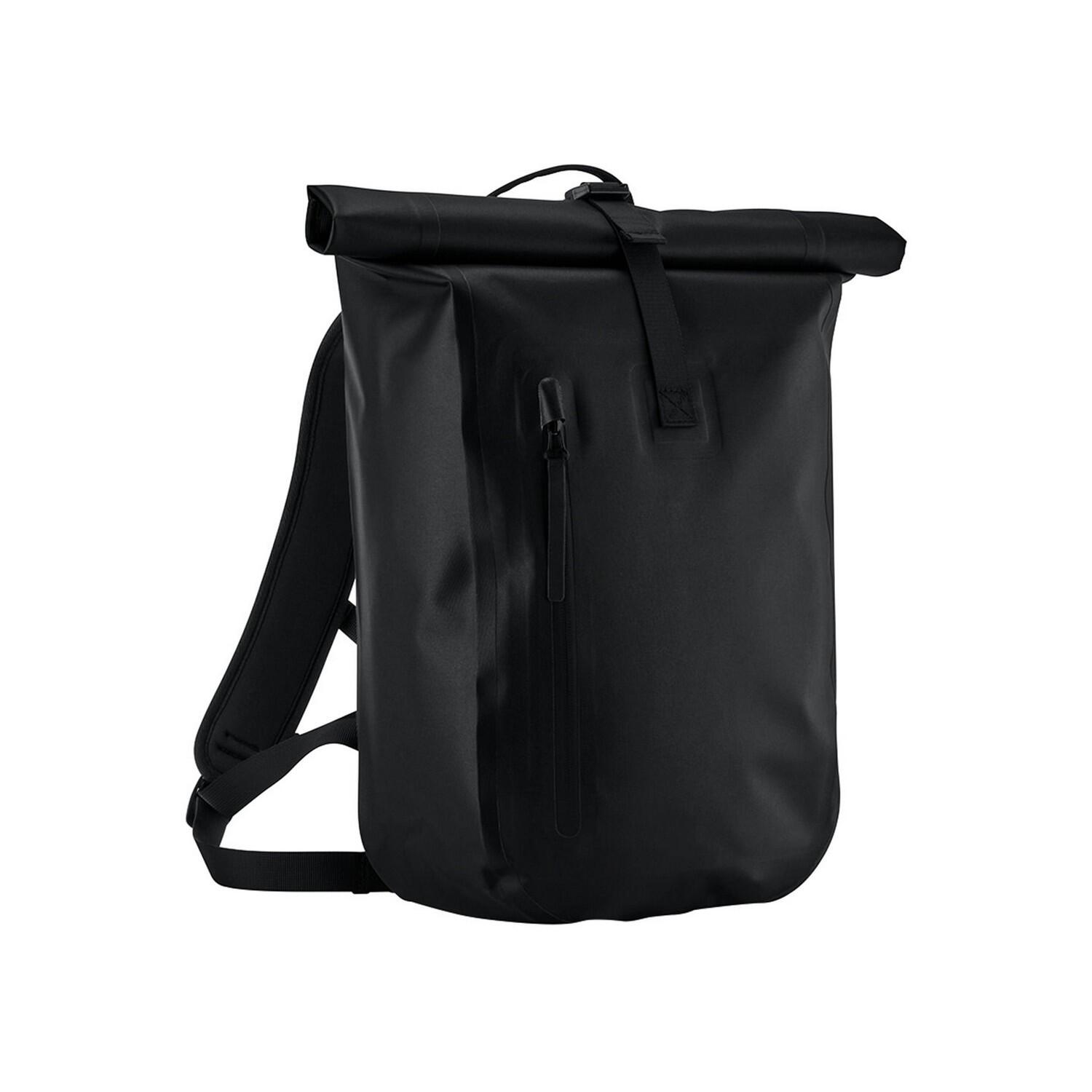 QUADRA Lite Roll Top Waterproof Backpack (Black)