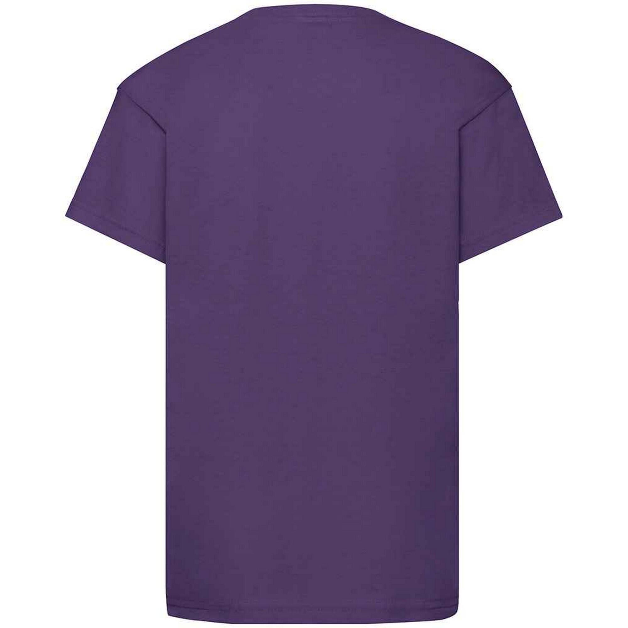 Maglietta Bambini Fruit Of The Loom Original Viola 2/3
