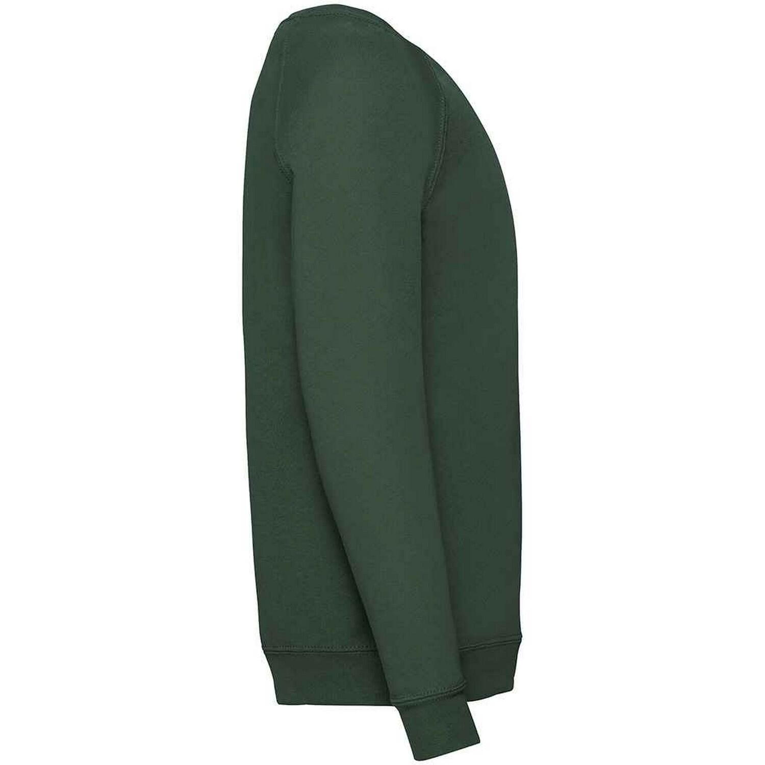 Sweatshirt für Raglanärmel Kinder Flaschengrün 3/3