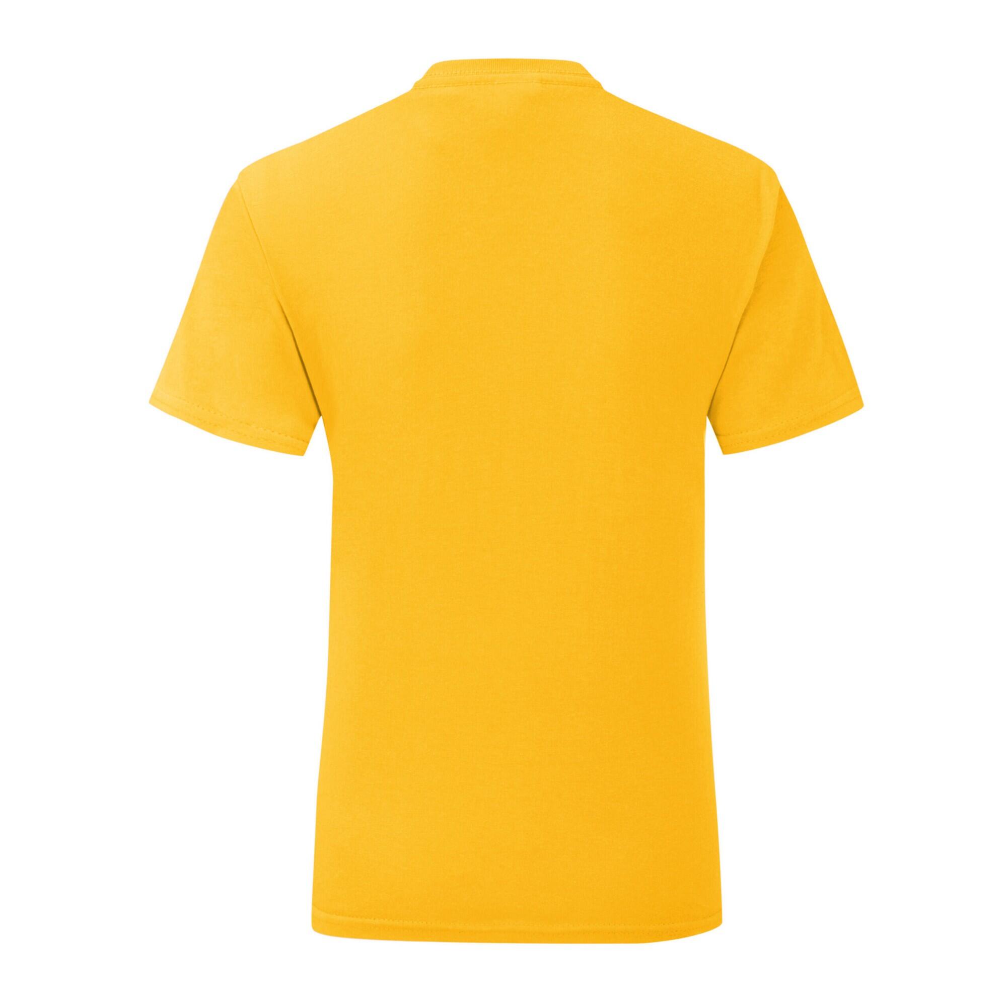Girls Iconic Heather TShirt (Sunflower) 2/2