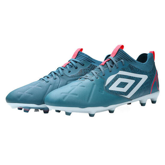 Chaussures À Crampons Pour Terrain Ferme TOCCO PRO Homme (Bleu Canard / Blanc /