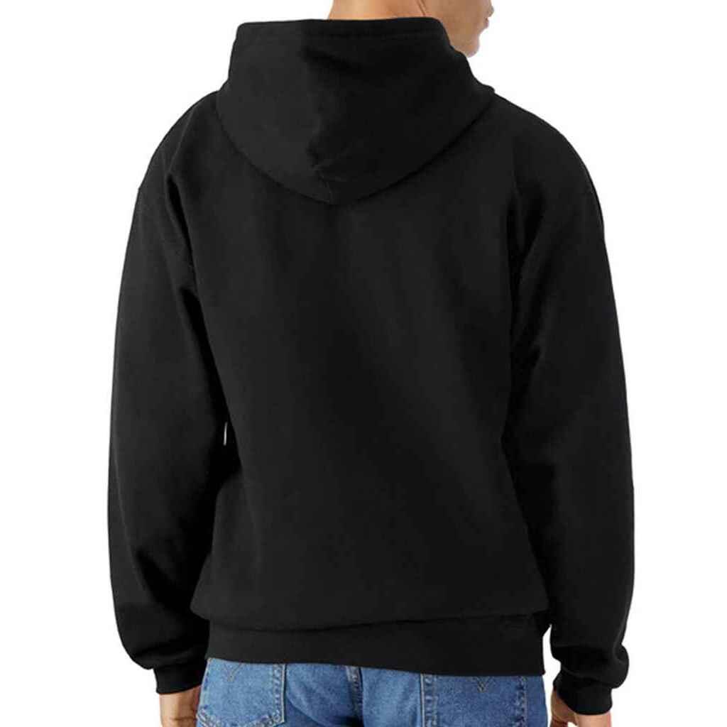 Felpa Con Cappuccio E Zip Intera Uomo Gildan Softstyle Nero 2/3