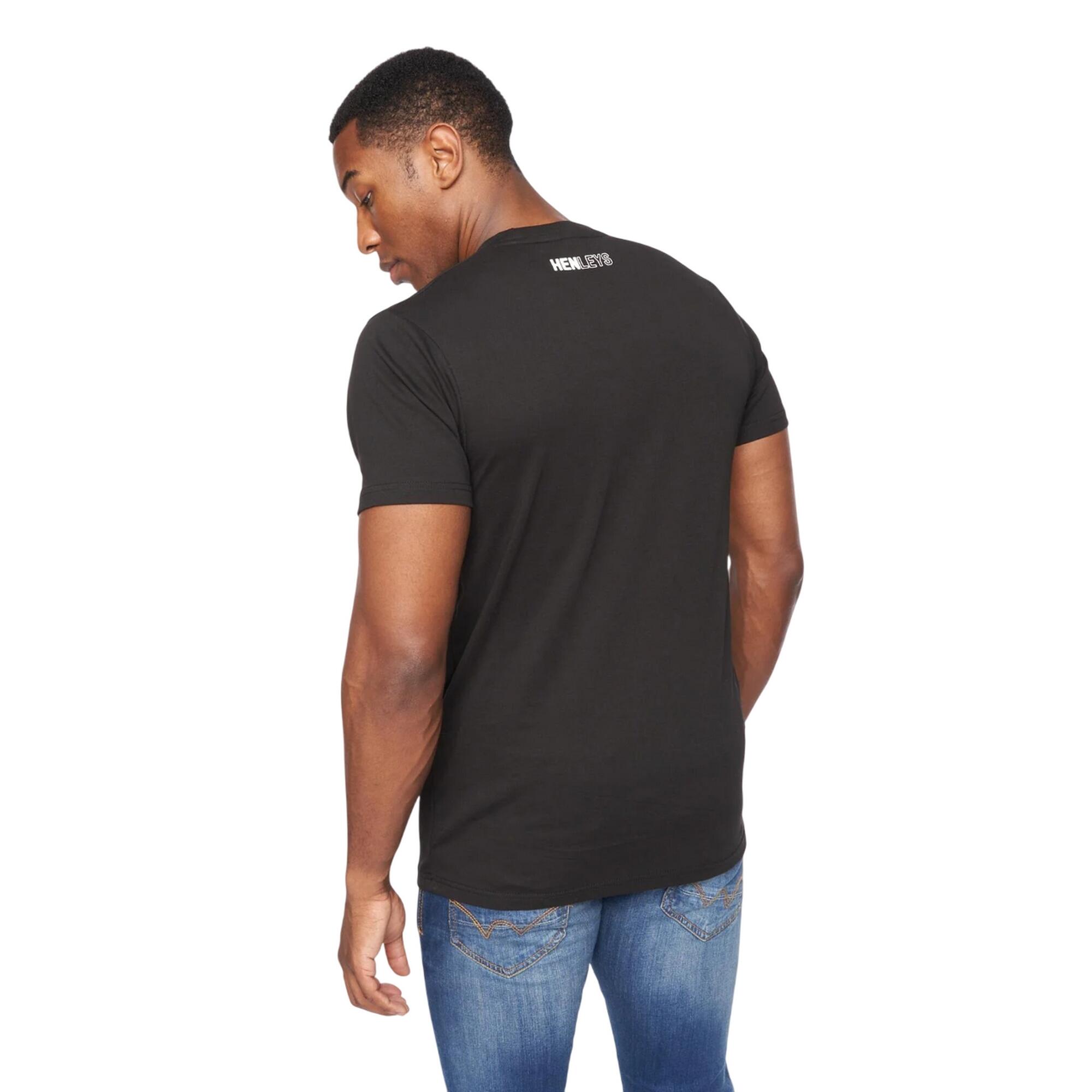 Mens Melvern TShirt (Black) 2/3