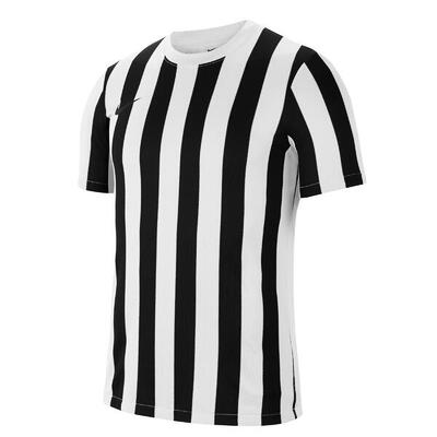 Nike dri-fit divisie iv heren t-shirt met korte mouwen - wit/zwart