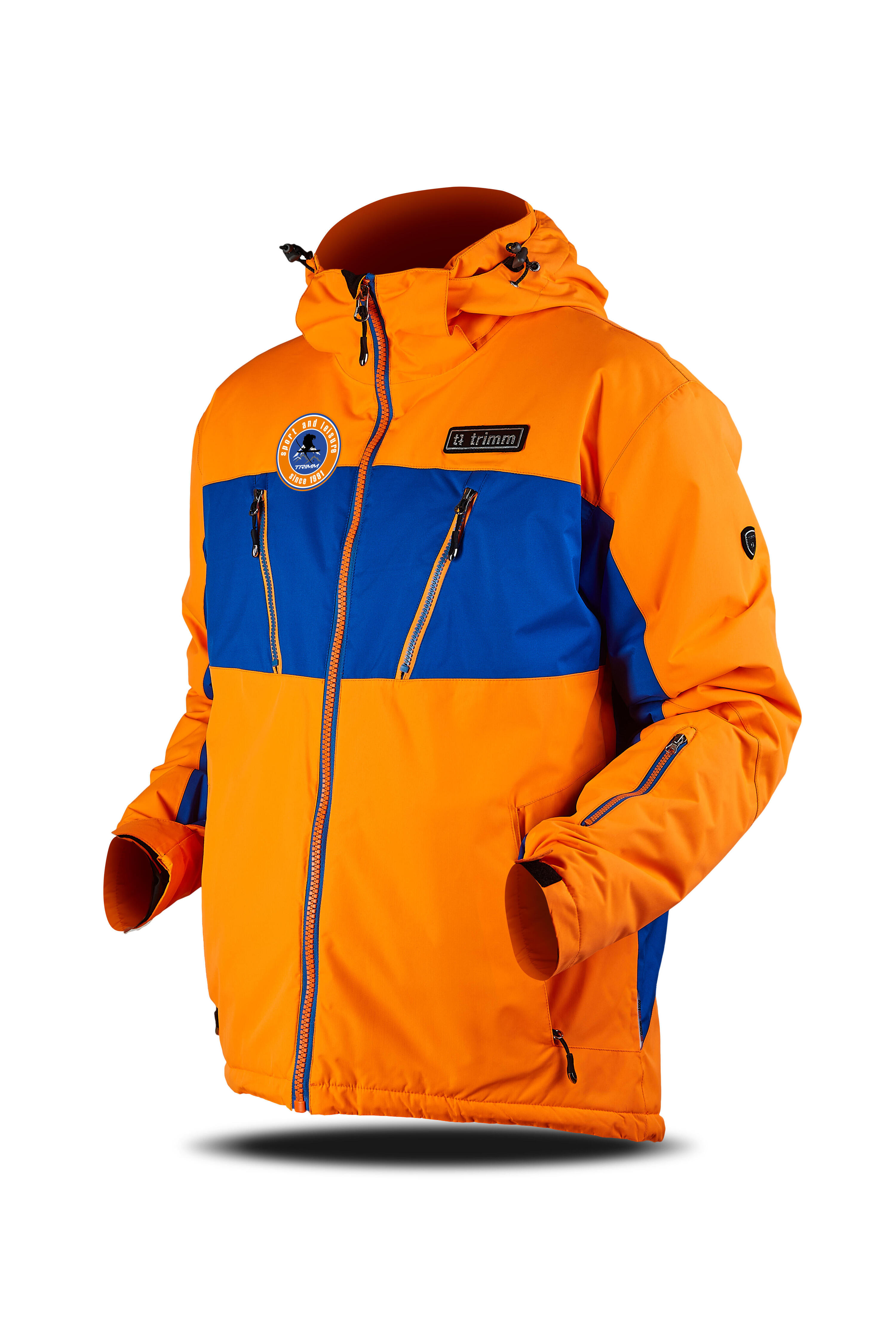 orange / hellblau