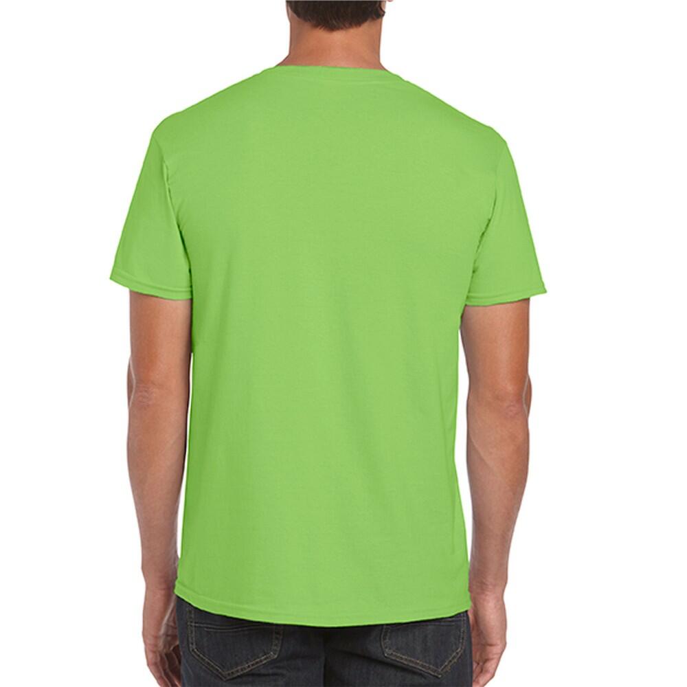 Maglietta A Maniche Corte Uomo Gildan Soft Style Lime 2/2