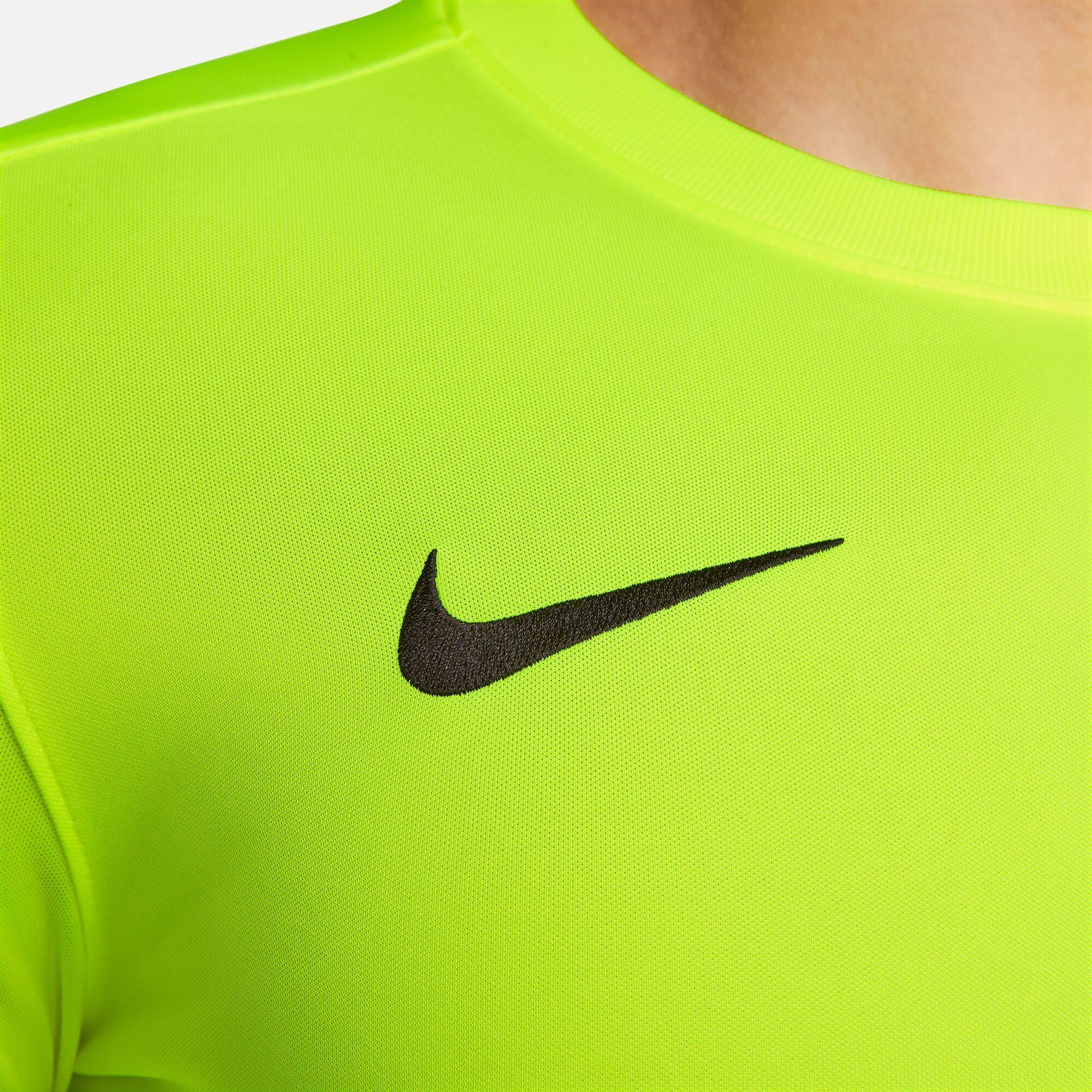 Maglie maniche lunghe da calcio  uomo nike verde fluorescente 2/4