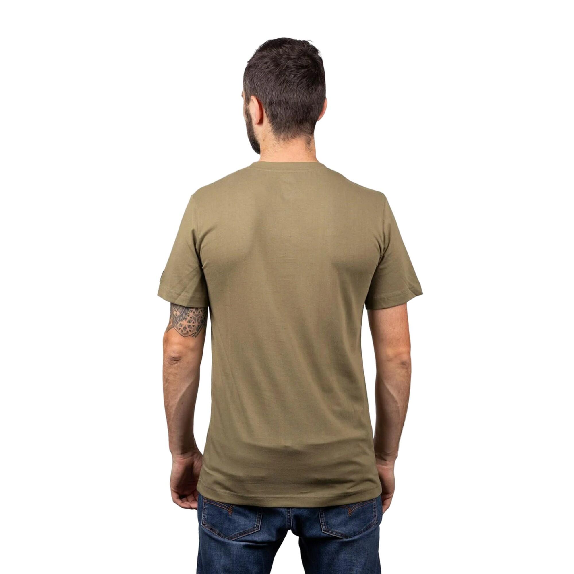 Mens Essentials ShortSleeved TShirt (Marsh) 3/4