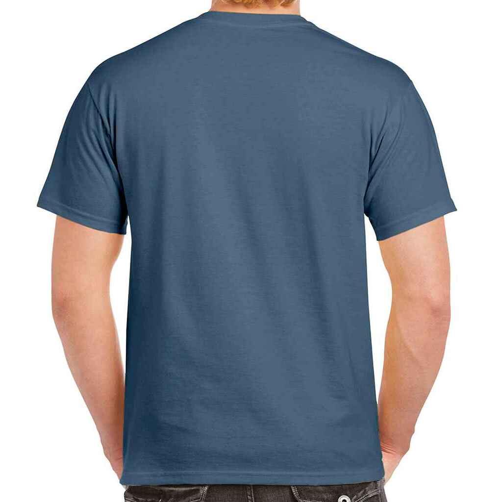 Mens Heather Heavy TShirt (Indigo) 2/2