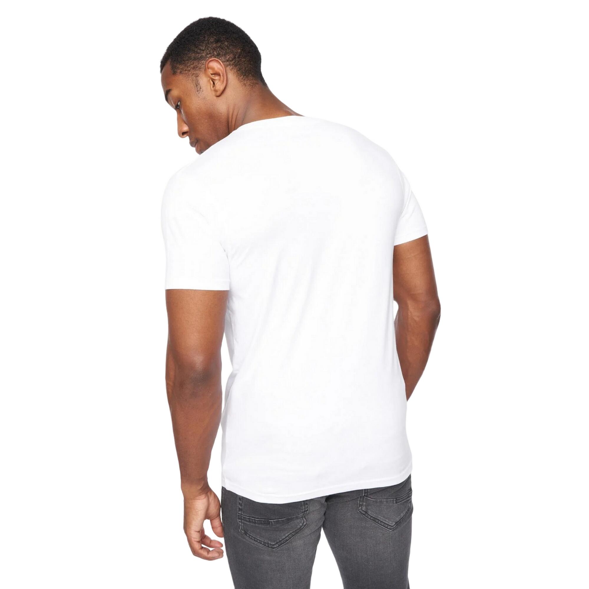 Mens Script TShirt (Pack of 5) (White/Grey/Black) 2/4