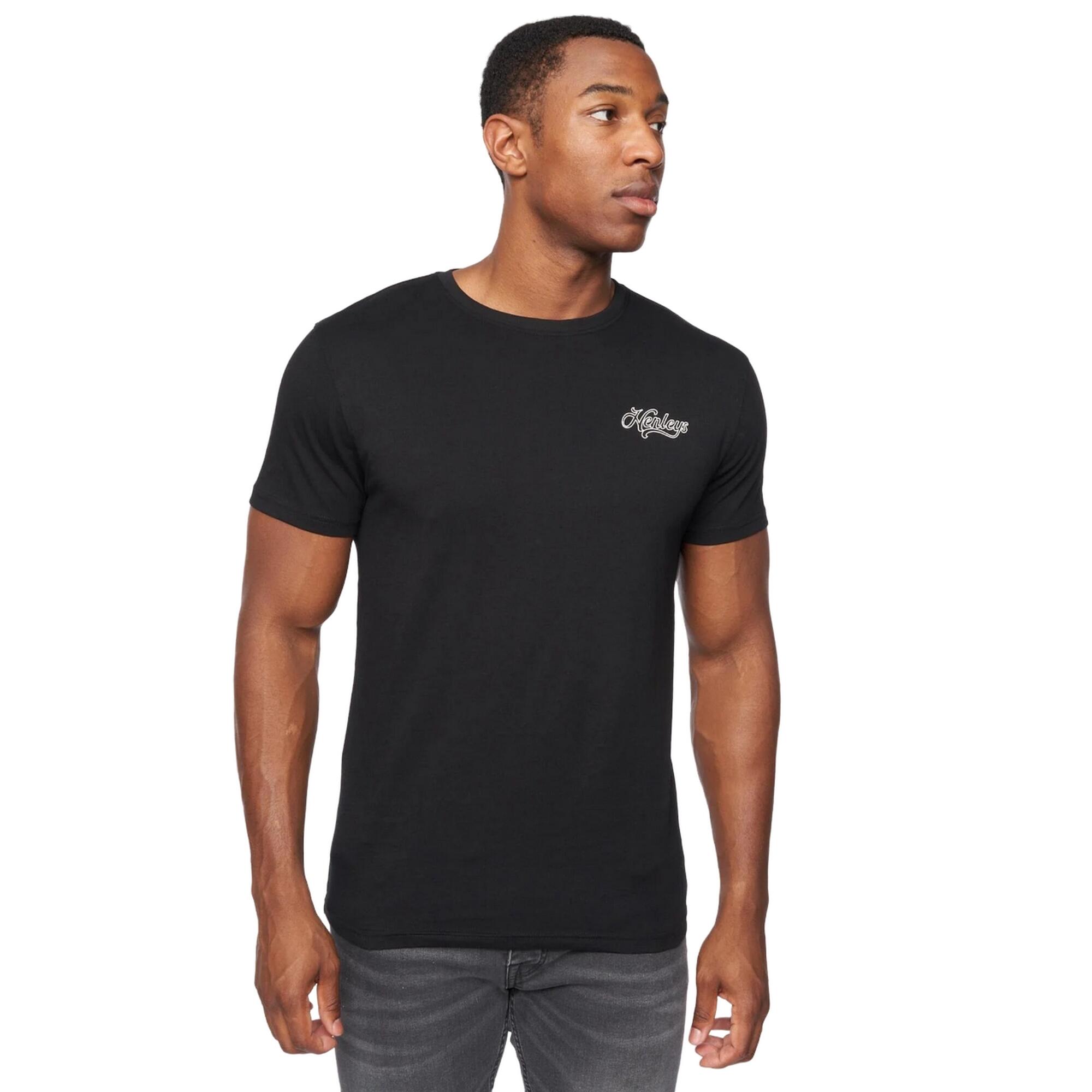 Mens Script TShirt (Pack of 5) (White/Grey/Black) 4/4
