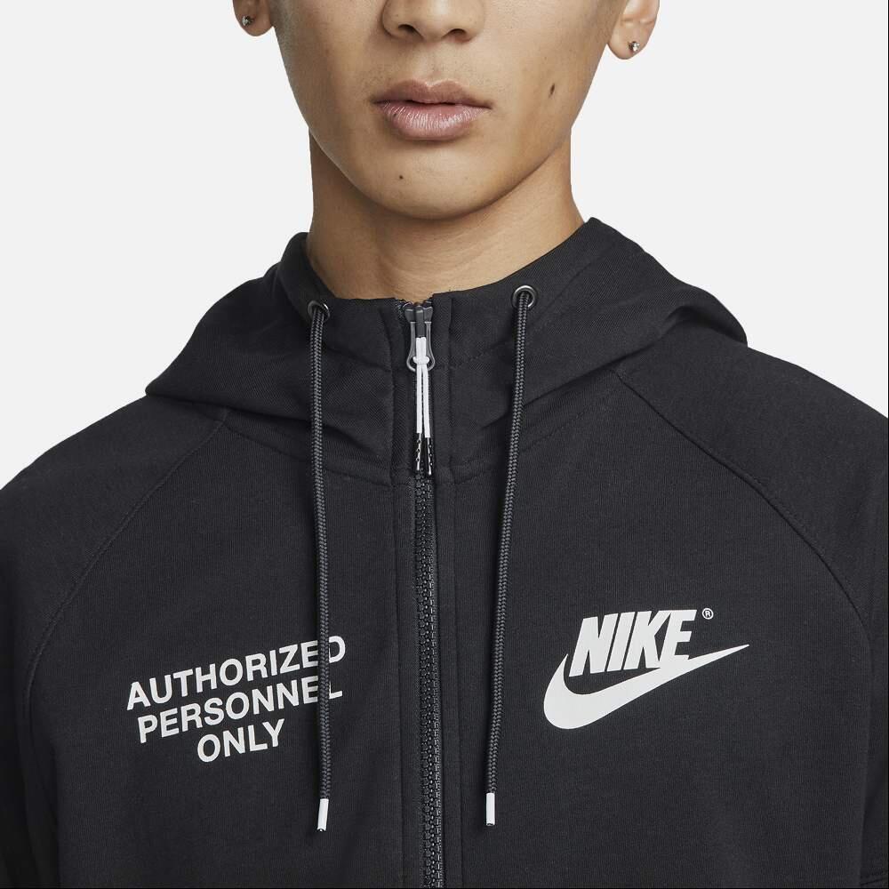 Sudadera Con Capucha y Cremallera Integral Sportswear Talla S Negro - DM6548-010 3/5