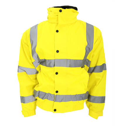 Memphis Veste Bomber Haute Visibilité Homme (Jaune Fluo)