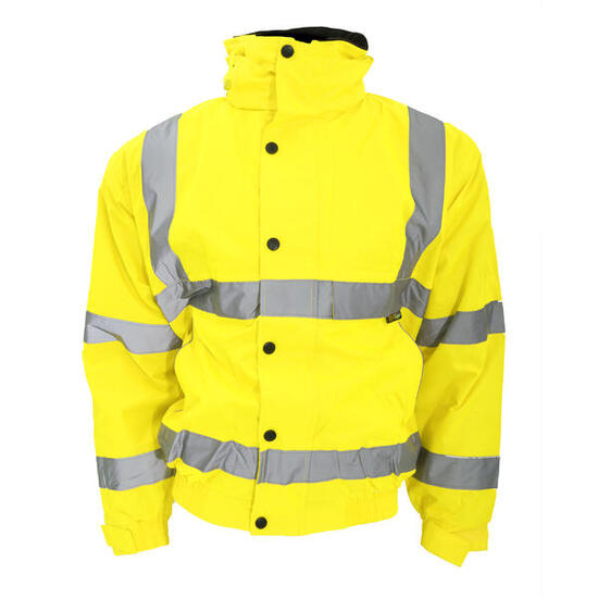 Memphis Veste Bomber Haute Visibilité Homme (Jaune Fluo)