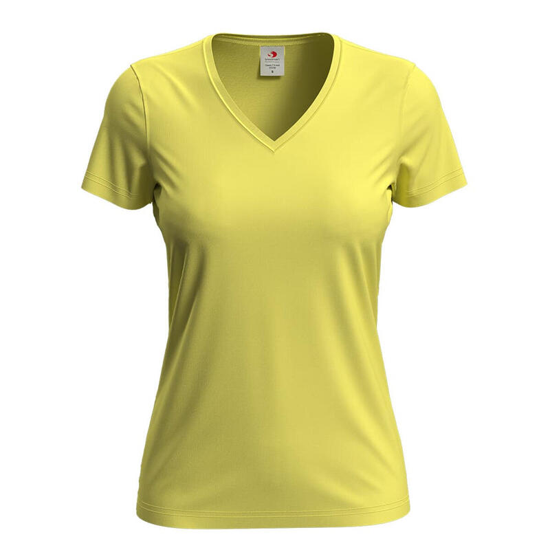 Camiseta Classic para Mujer Amarillo