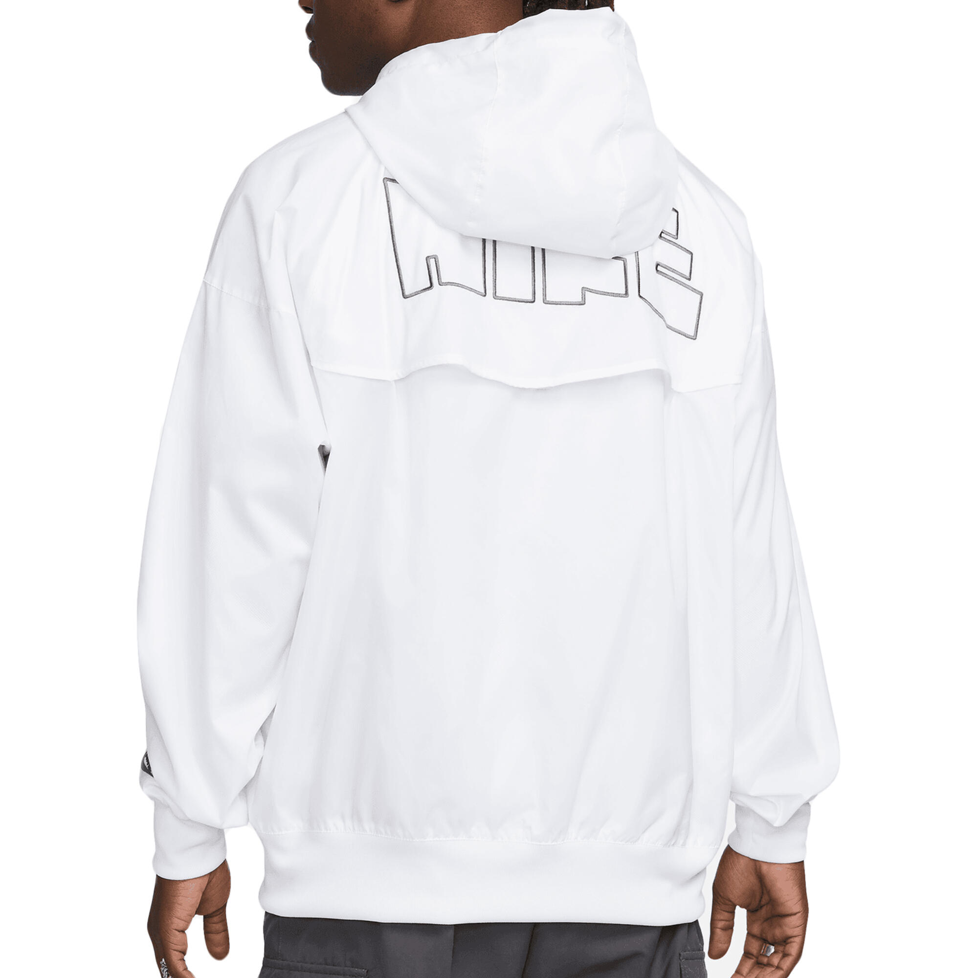 Chaqueta Windrunner Woven Lined Talla XL Blanco - DX0694-100 2/4