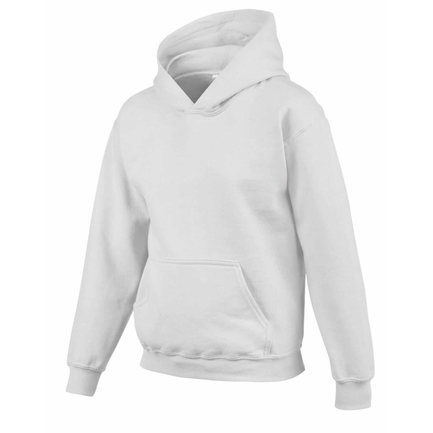Sweat À Capuche Enfant (Blanc) 3/3