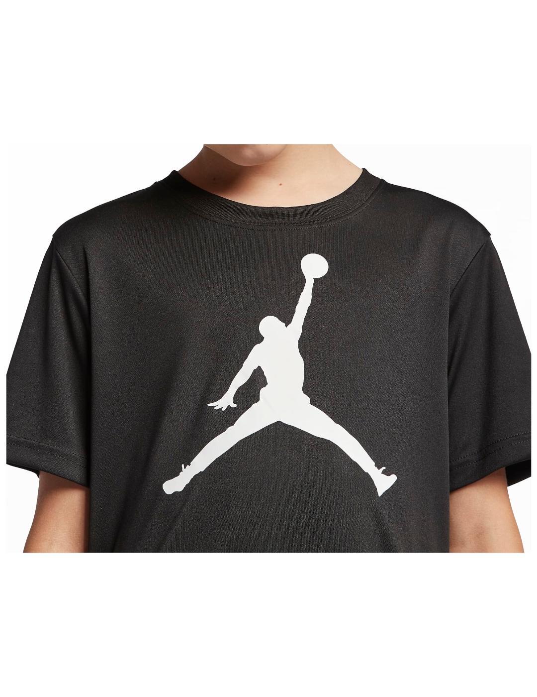 TShirt für Jungen, DriFIT Kinder Schwarz 3/3