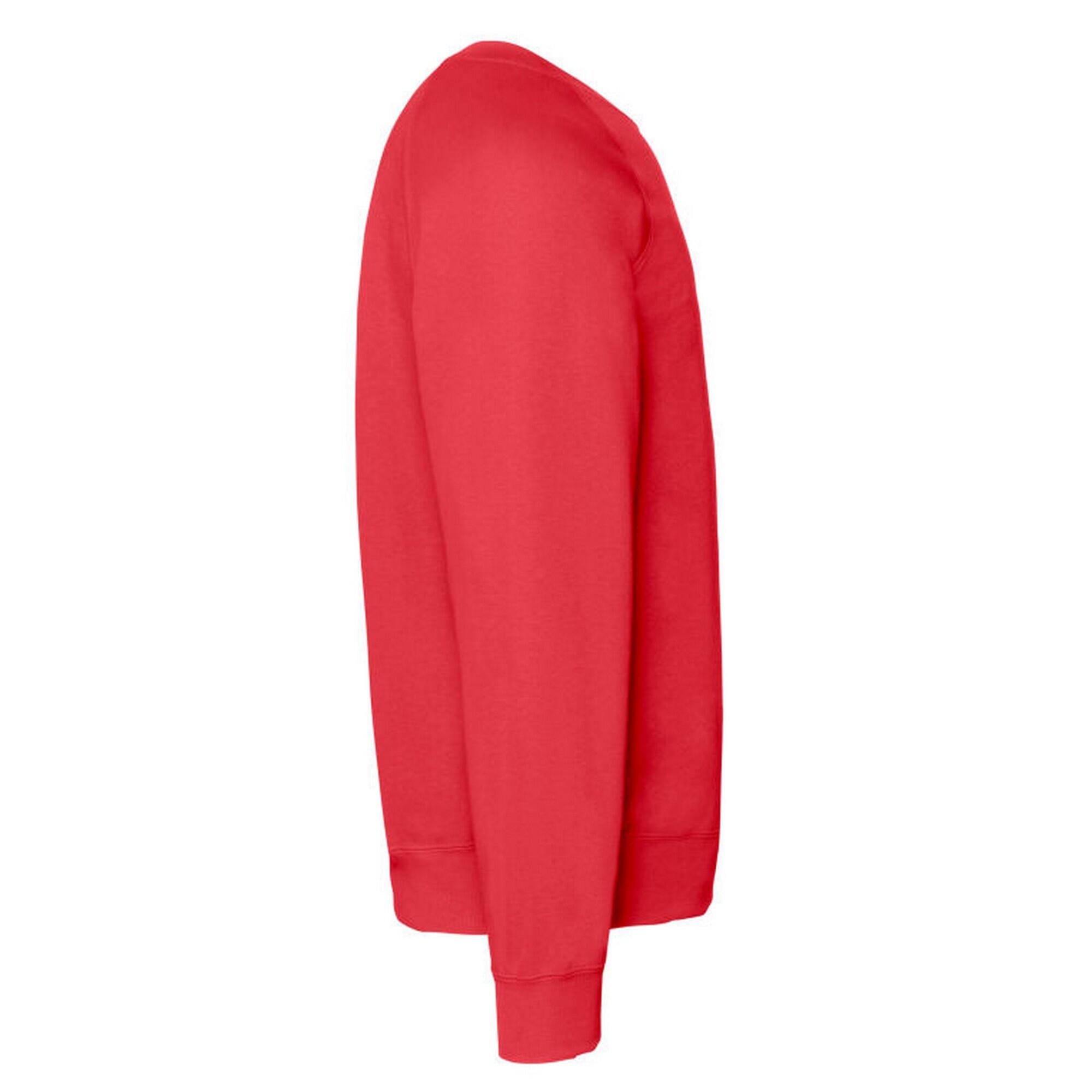 Mens Premium Setin Sweatshirt (Red) 3/3