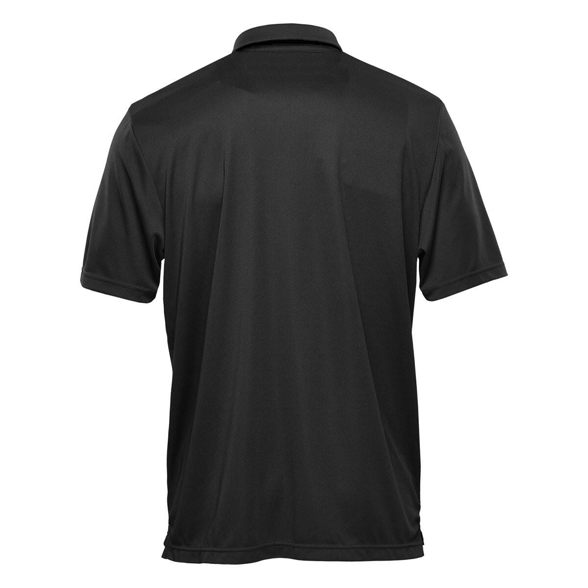 Mens Treeline Performance Polo Shirt (Graphite Grey) 2/4
