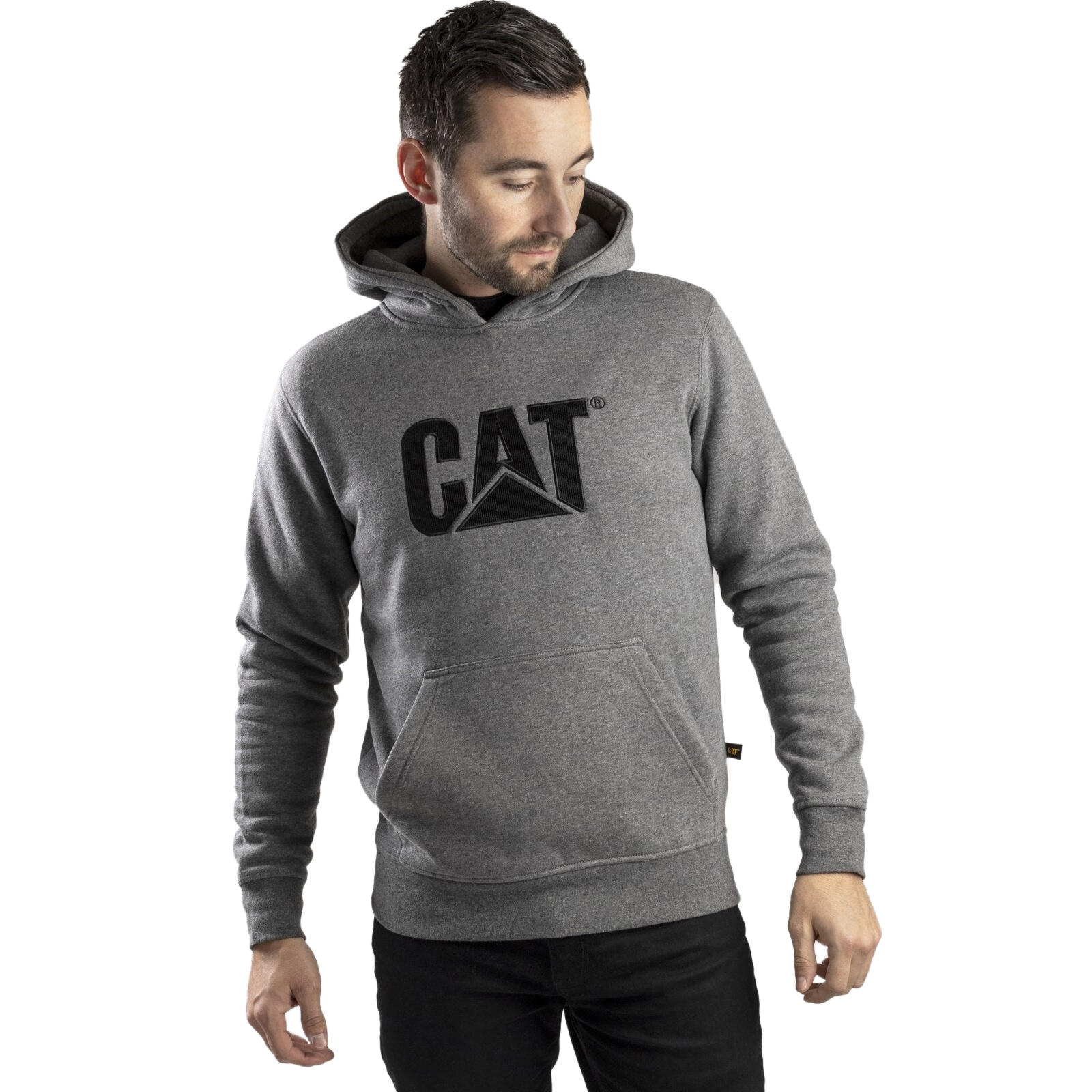 Sweat À Capuche Homme (Gris Chiné) 2/7