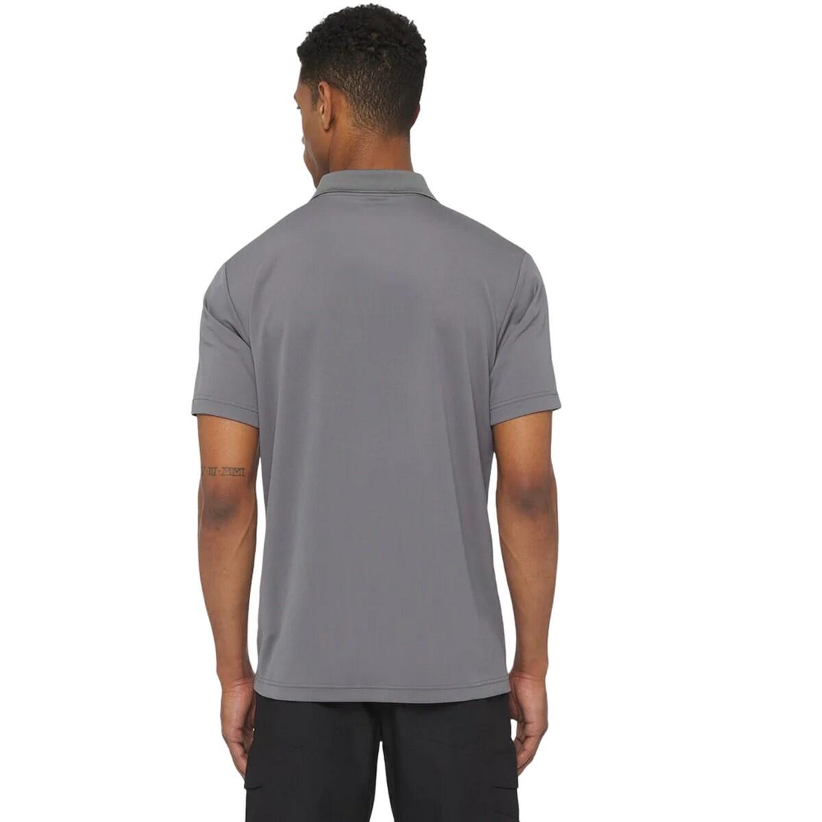 Mens Everyday Polo Shirt (Grey) 3/4