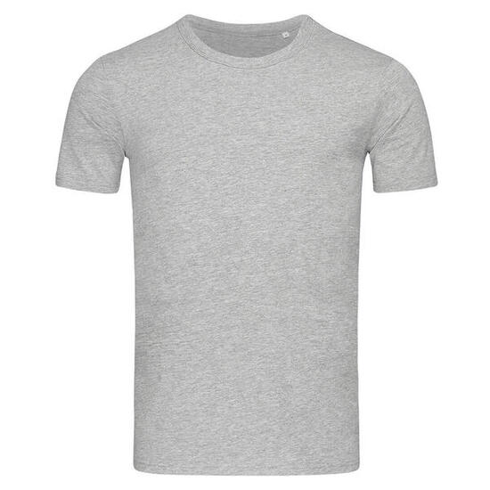 Camiseta Morgan para Hombre Gris Jaspeado