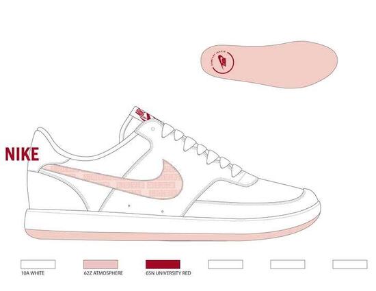 ZAPATILLAS DE MUJER NIKE COURT VISION