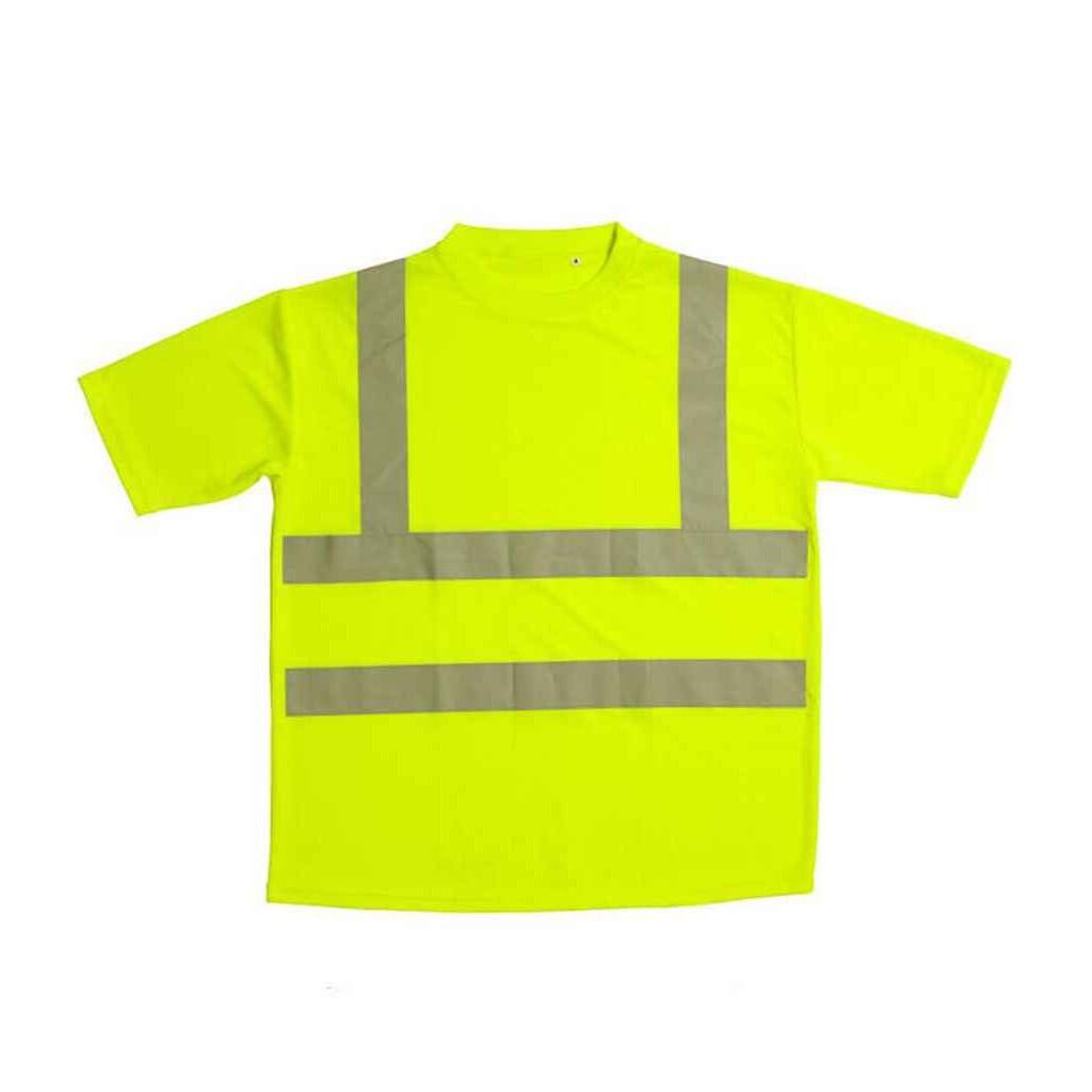 Unisex Adult HighVis TShirt (Fluorescent Yellow) 1/2