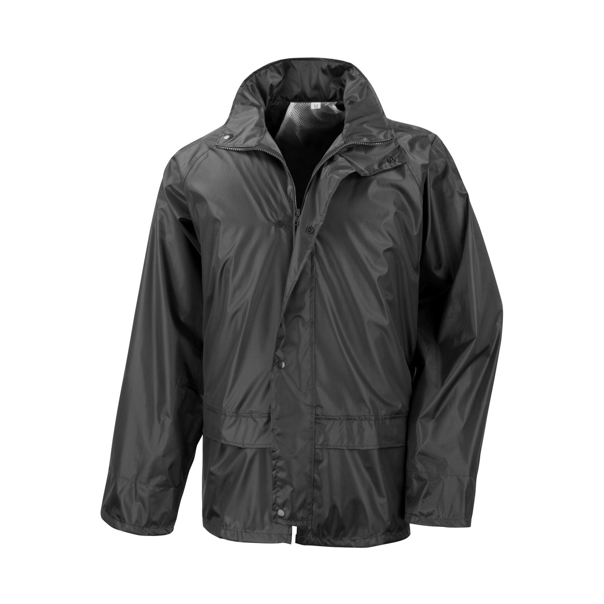 Mens Core Rain Suit (Trousers And Jacket Set) (Black) 4/5