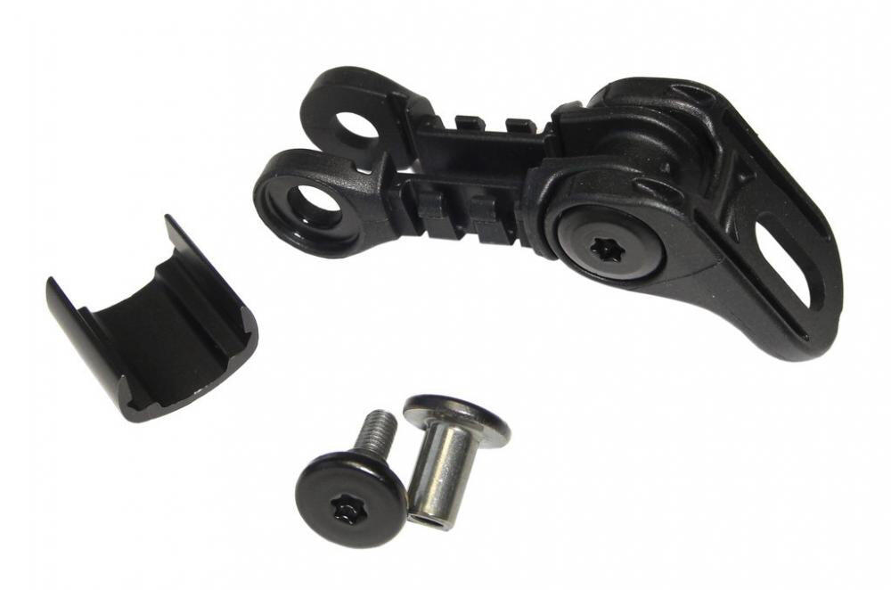 Uchwyt lampy Busch + Müller 464, czarny 3/3