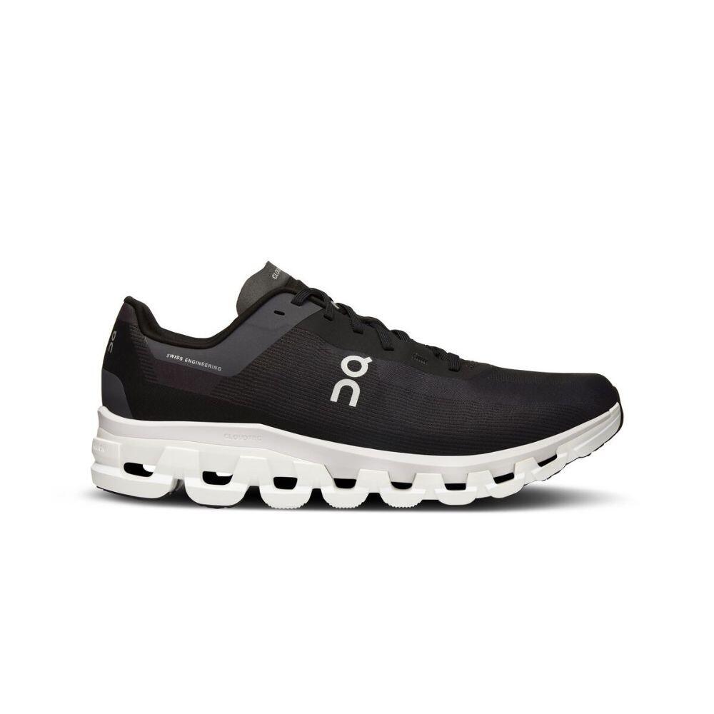 Calçado cloudflow 4 para homem preto/branco corrida homem preto on running