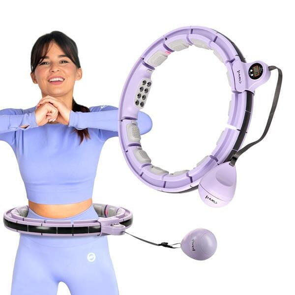 Sada masážní hula hoop HMS HHM13 a BR163 zeštíhlujícího pásu 4/7