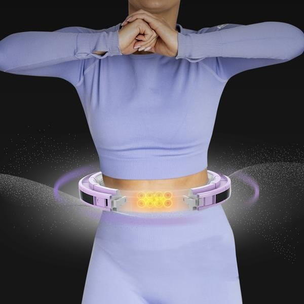 Sada masážní hula hoop HMS HHM13 a BR163 zeštíhlujícího pásu 2/7