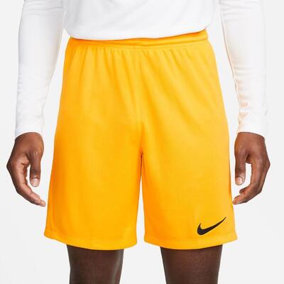 Kort mannelijk nike park iii geel