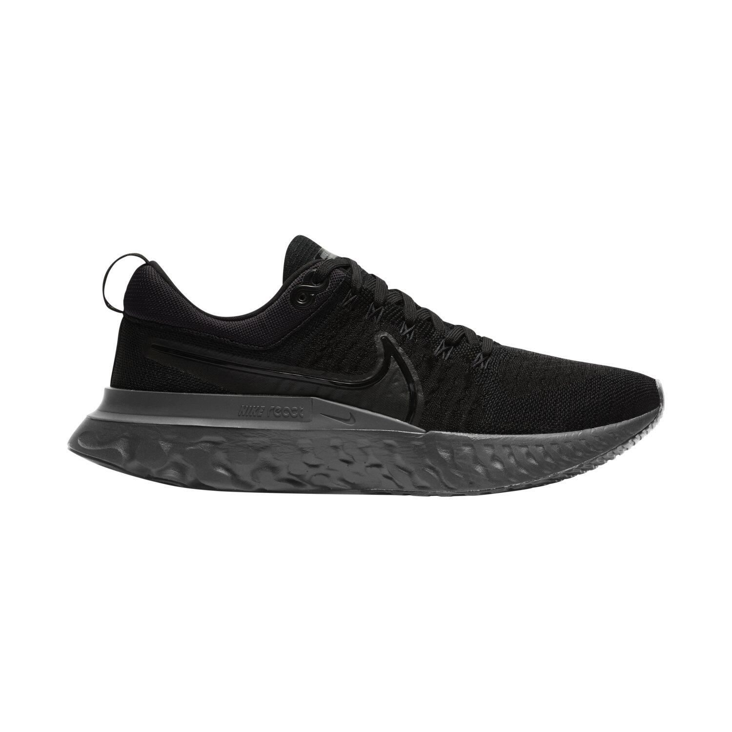 triple black rise react flyknit