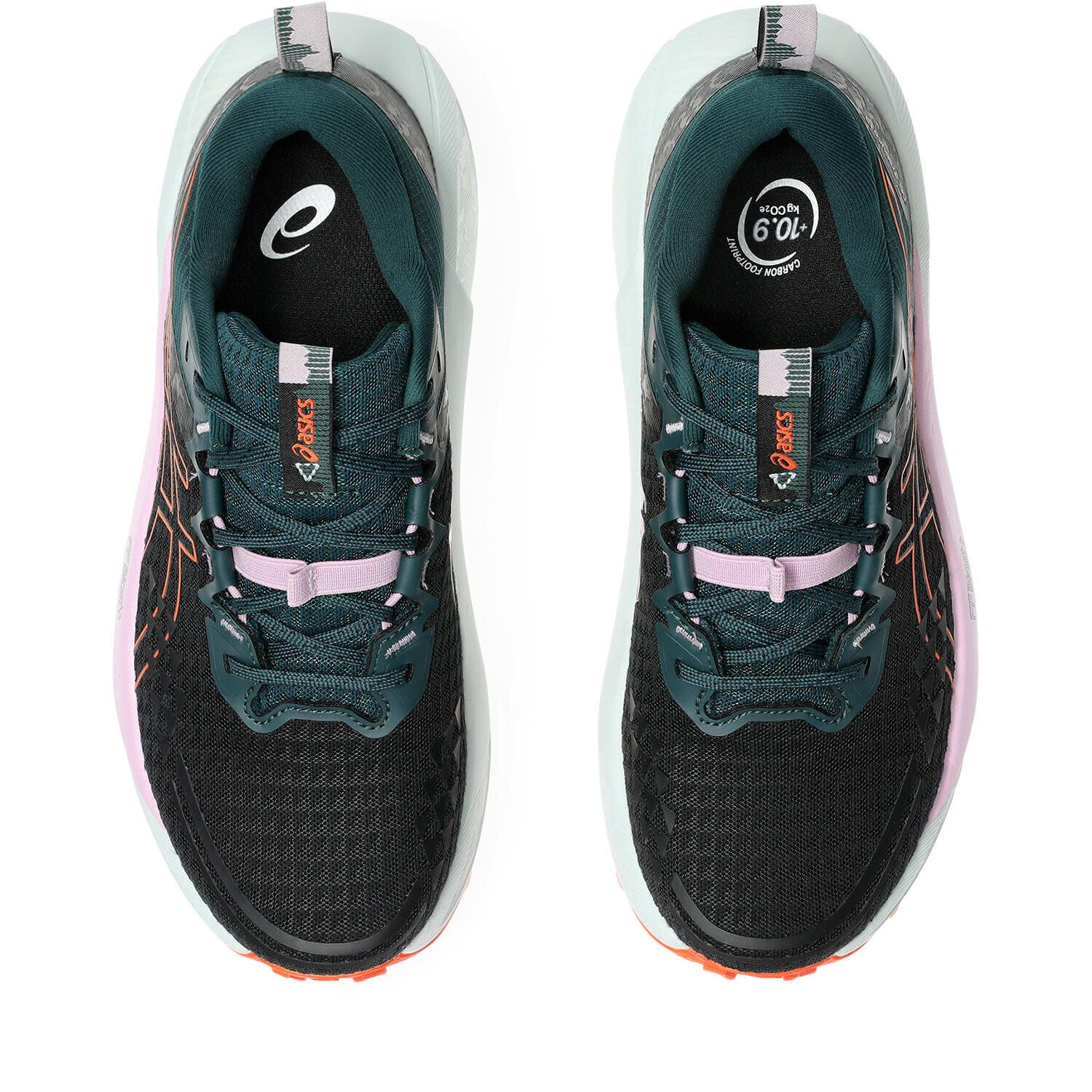 Chaussure Trail Femme - ASICS Gel-Trabuco 13 W - Black/Nova Orange 4/7