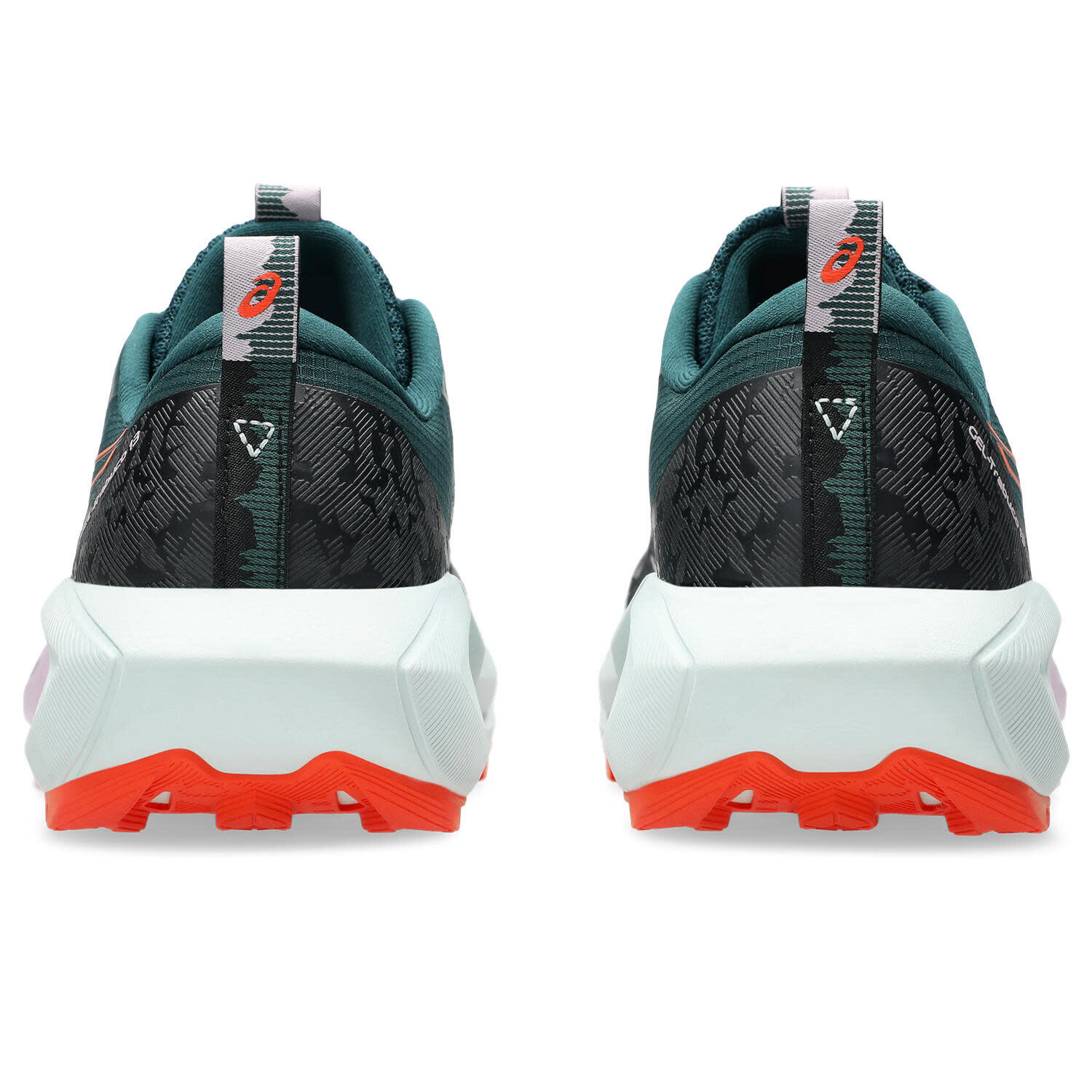 Chaussure Trail Femme - ASICS Gel-Trabuco 13 W - Black/Nova Orange 7/7