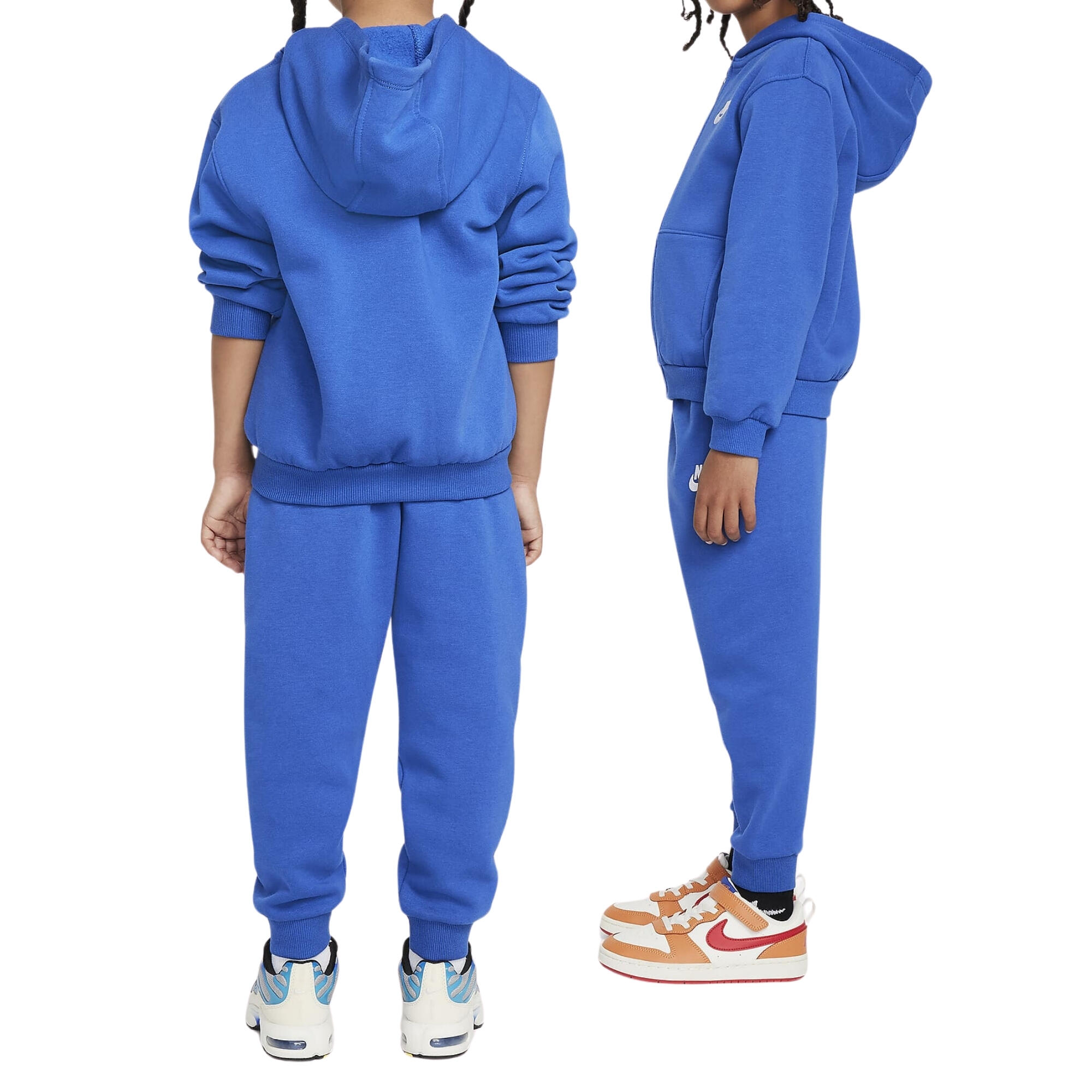 Survêtement Club Fleece Zip Bleu - 86L445-U89 2/5