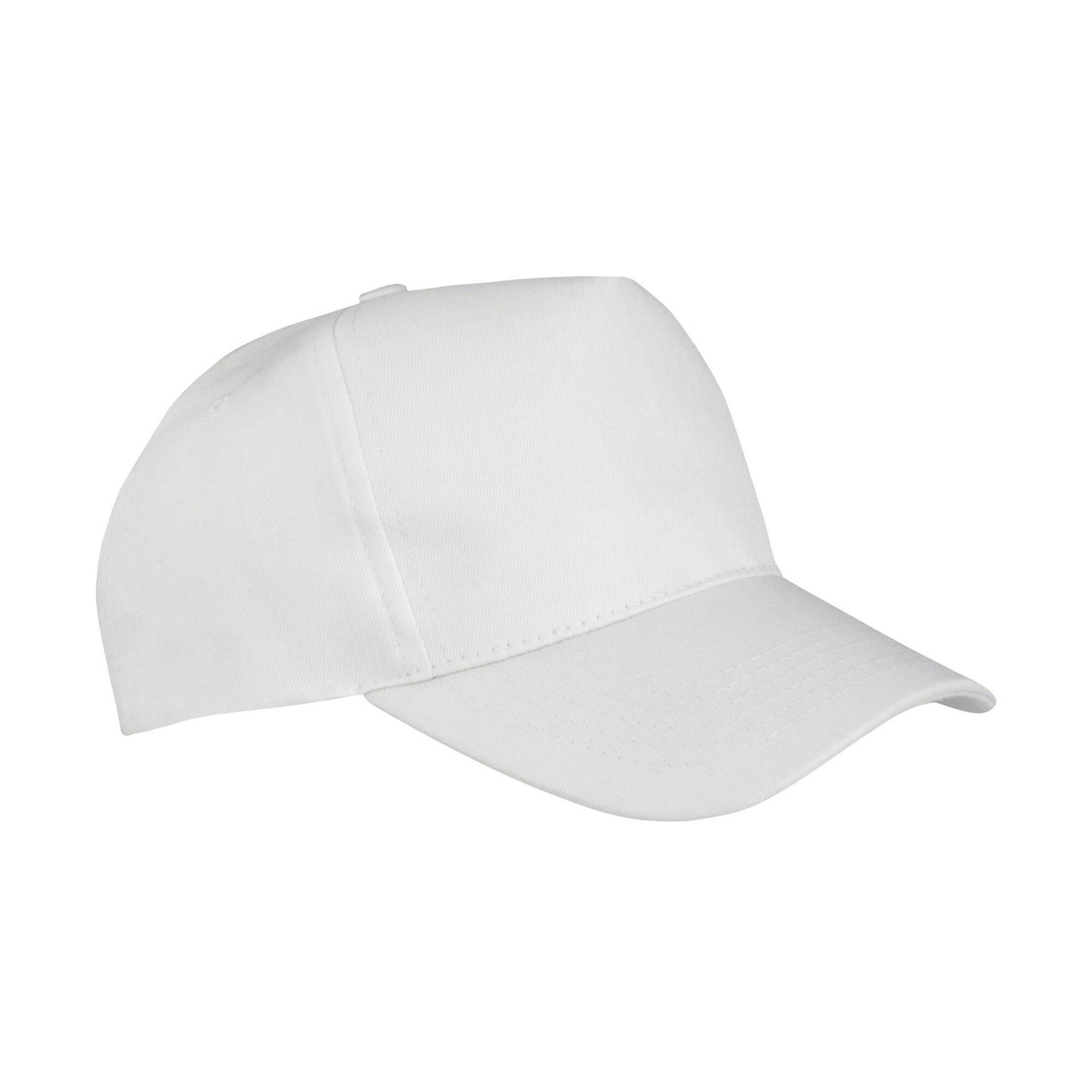 Unisex Adult Core Baseball Cap (White) 2/4
