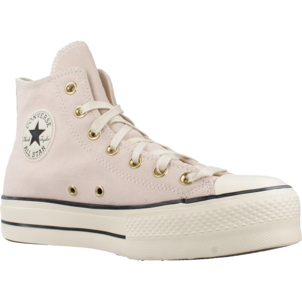 Baskets Converse Modèle Chuck Taylor All Star Lift Couleur Rose 5/6