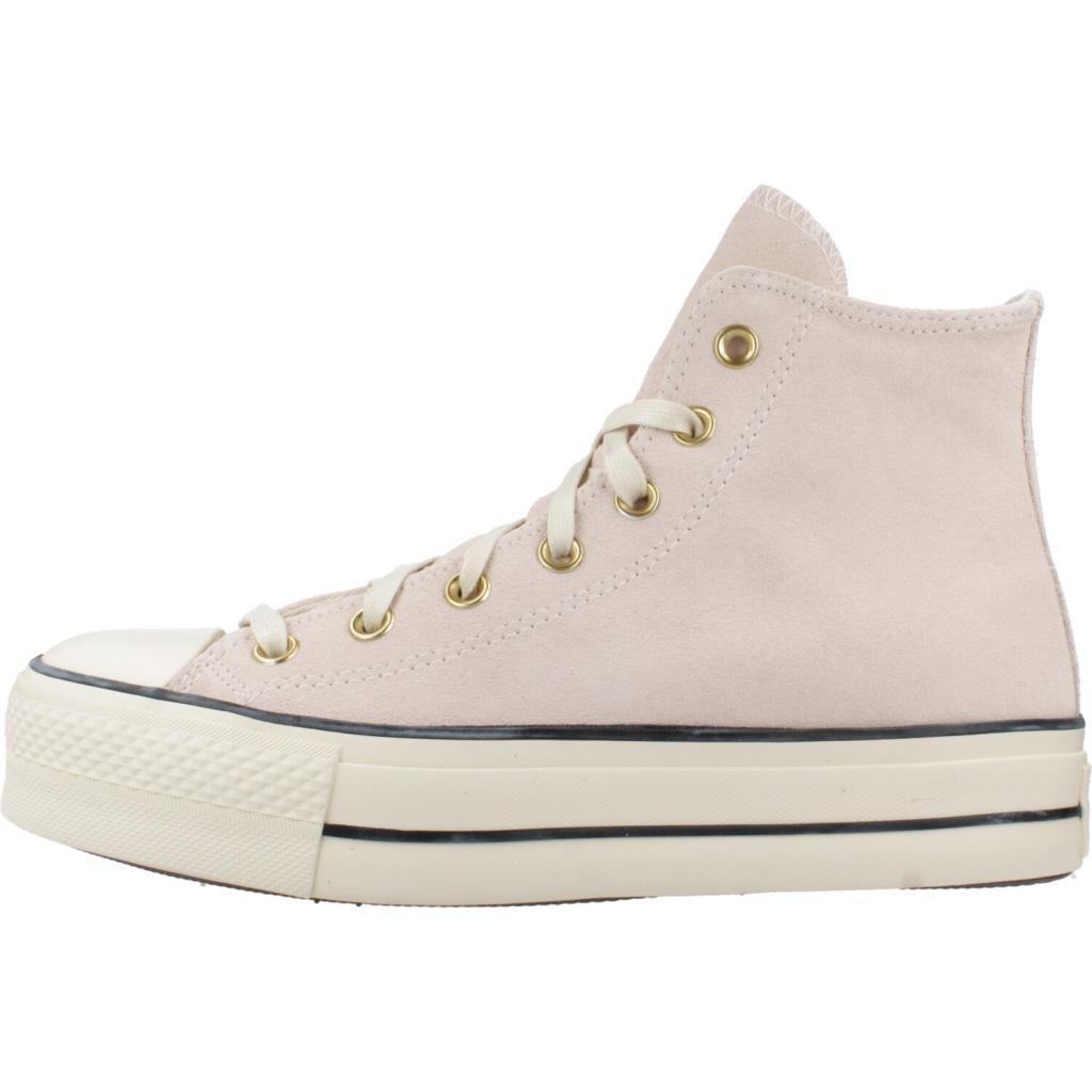 Baskets Converse Modèle Chuck Taylor All Star Lift Couleur Rose 2/6